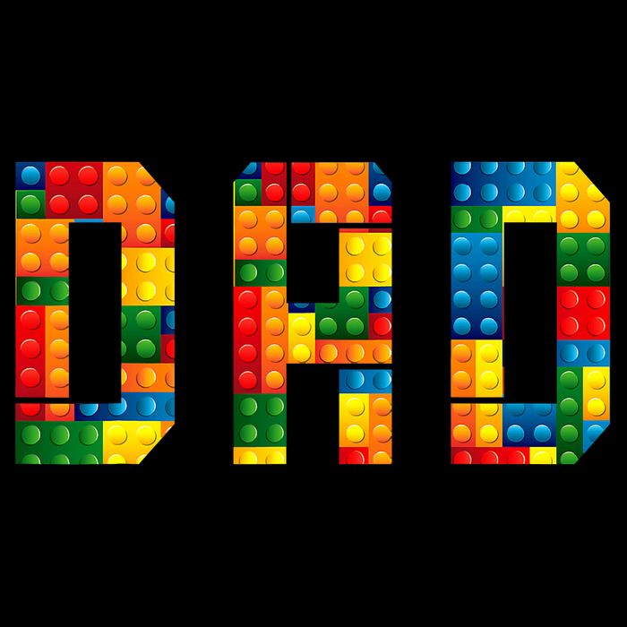 Dad Brick Builder Funny Blocks Master Builder Poster