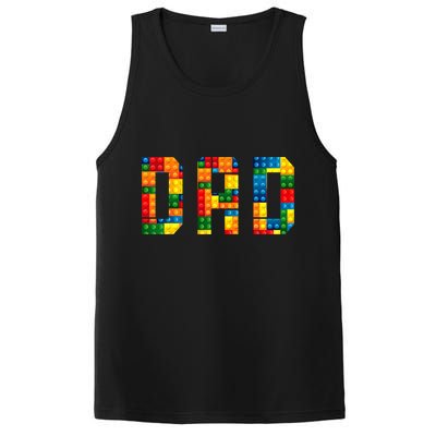 Dad Brick Builder Funny Blocks Master Builder PosiCharge Competitor Tank