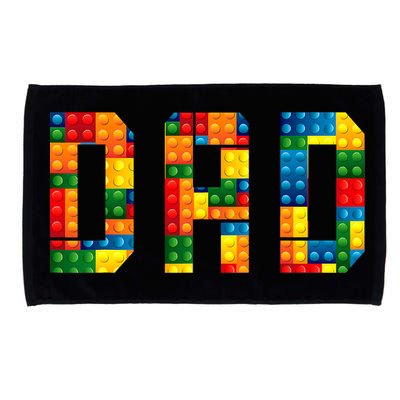 Dad Brick Builder Funny Blocks Master Builder Microfiber Hand Towel