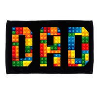 Dad Brick Builder Funny Blocks Master Builder Microfiber Hand Towel