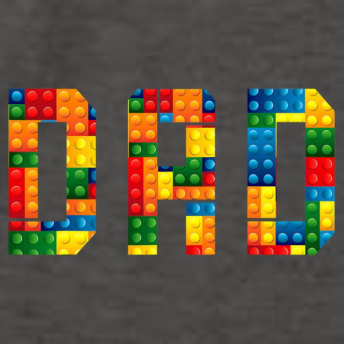 Dad Brick Builder Funny Blocks Master Builder Vector Backpack