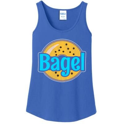 Distressed Bagel Baking And Bagel Lovers Baker Gift Ladies Essential Tank