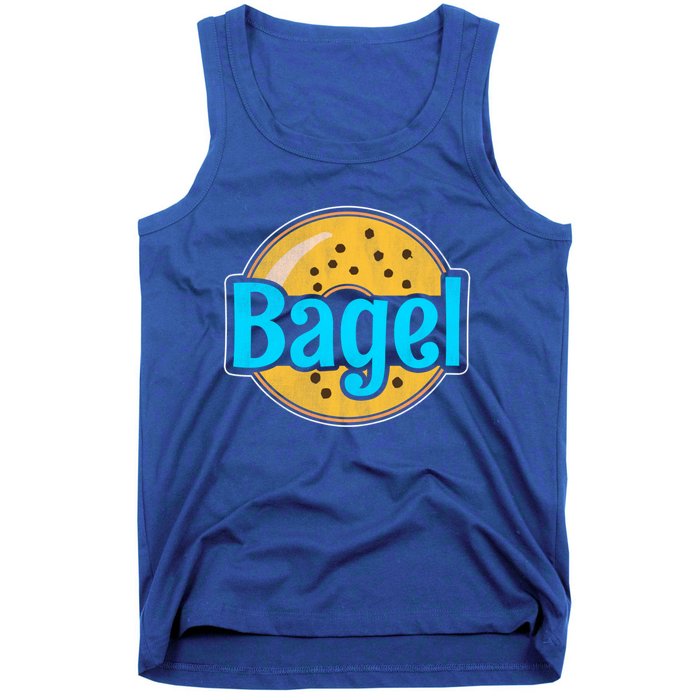 Distressed Bagel Baking And Bagel Lovers Baker Gift Tank Top