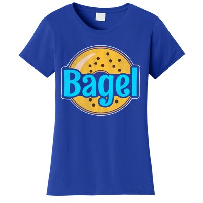 Distressed Bagel Baking And Bagel Lovers Baker Gift Women's T-Shirt