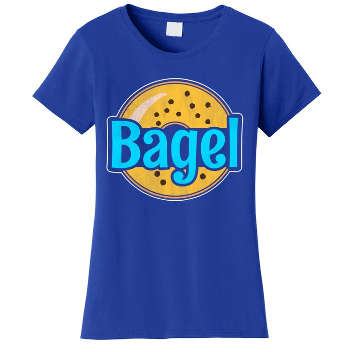 Distressed Bagel Baking And Bagel Lovers Baker Gift Women's T-Shirt