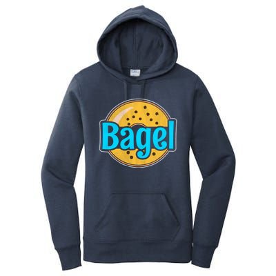 Distressed Bagel Baking And Bagel Lovers Baker Gift Women's Pullover Hoodie