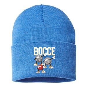 Dabbing Bocce Ball With Jack Bocci Dab Bocce Ball Gift Sustainable Knit Beanie