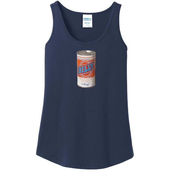 Defunct Billy Beer Can Ladies Essential Tank