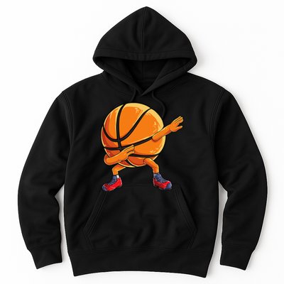 Dabbing Basketball Ball Funny Sports Player Hoodie