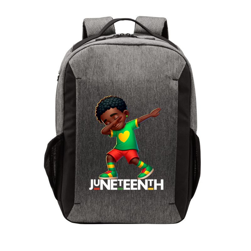 Dabbing Black Brown Skin Prince Junenth 1865 Gift Vector Backpack