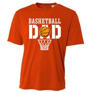 Dad Basketball Basketball Dad Gift Cooling Performance Crew T-Shirt