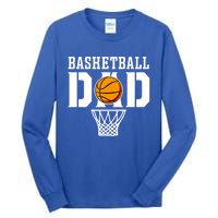 Dad Basketball Basketball Dad Gift Tall Long Sleeve T-Shirt