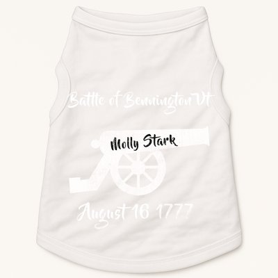 Distressed Battle Bennington Vt Day Molly Stark Cannon Retro Cool Gift Doggie Tank
