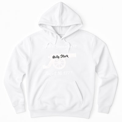 Distressed Battle Bennington Vt Day Molly Stark Cannon Retro Cool Gift Hoodie