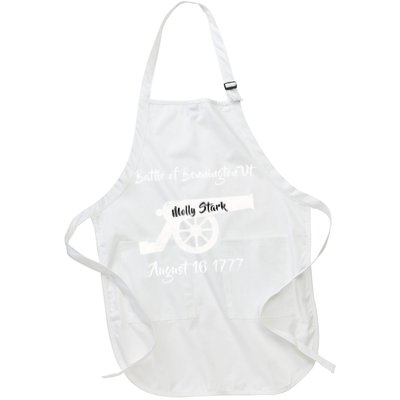 Distressed Battle Bennington Vt Day Molly Stark Cannon Retro Cool Gift Apron
