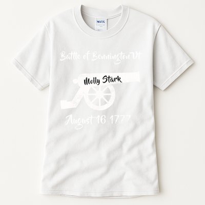 Distressed Battle Bennington Vt Day Molly Stark Cannon Retro Cool Gift Tall T-Shirt