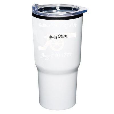 Distressed Battle Bennington Vt Day Molly Stark Cannon Retro Cool Gift Tumbler