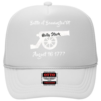 Distressed Battle Bennington Vt Day Molly Stark Cannon Retro Cool Gift Trucker Hat