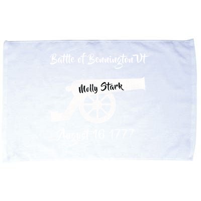 Distressed Battle Bennington Vt Day Molly Stark Cannon Retro Cool Gift Microfiber Hand Towel