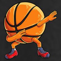 Dabbing Basketball Ball Funny  Sports Player Cool Comfort Performance Bucket Hat