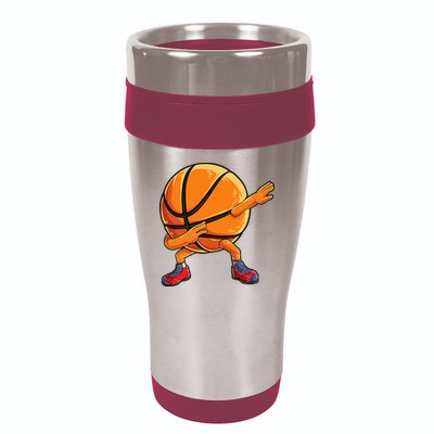 Dabbing Basketball Ball Funny  Sports Player 16oz Travel Tumbler
