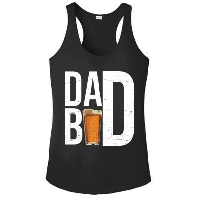 Dad Bod Beer Ladies PosiCharge Competitor Racerback Tank
