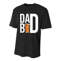 Dad Bod Beer Youth Performance Sprint T-Shirt