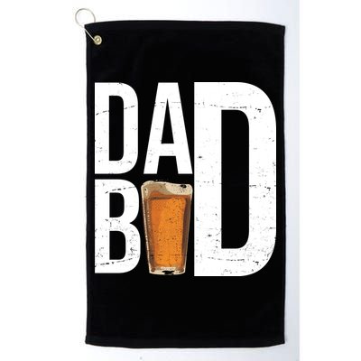 Dad Bod Beer Golf Towel