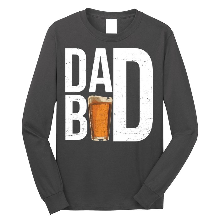 Dad Bod Beer Long Sleeve Shirt
