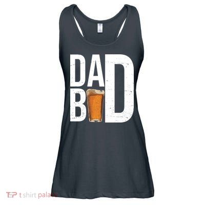 Dad Bod Beer Ladies Essential Flowy Tank