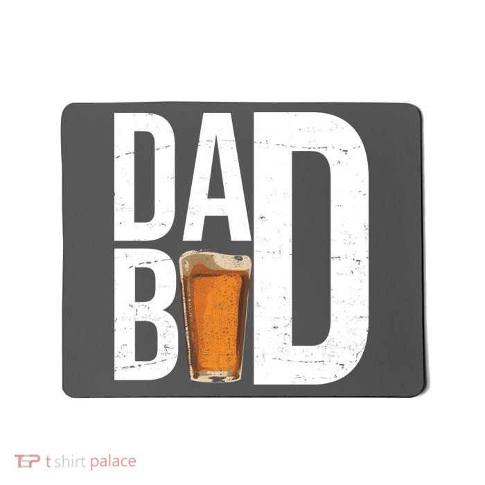 Dad Bod Beer Mousepad