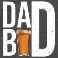 Dad Bod Beer Vector Backpack