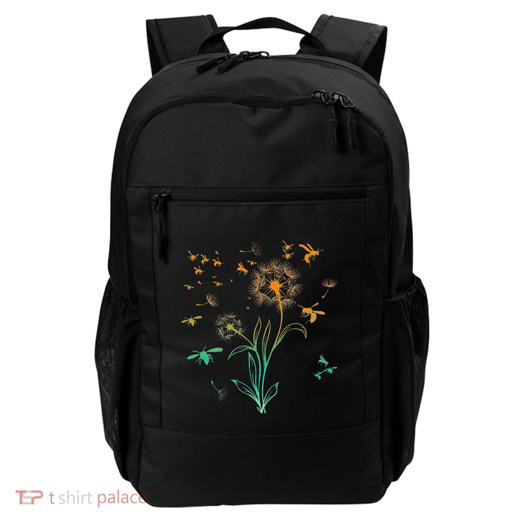 Dandelion Bee Bee Cute Beekeeper Daily Commute Backpack