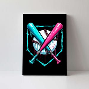 Drip Baseball Bat Baseball Drip Canvas