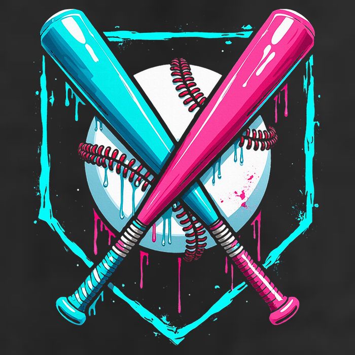 Drip Baseball Bat Baseball Drip 11oz C Handle Ceramic Mug