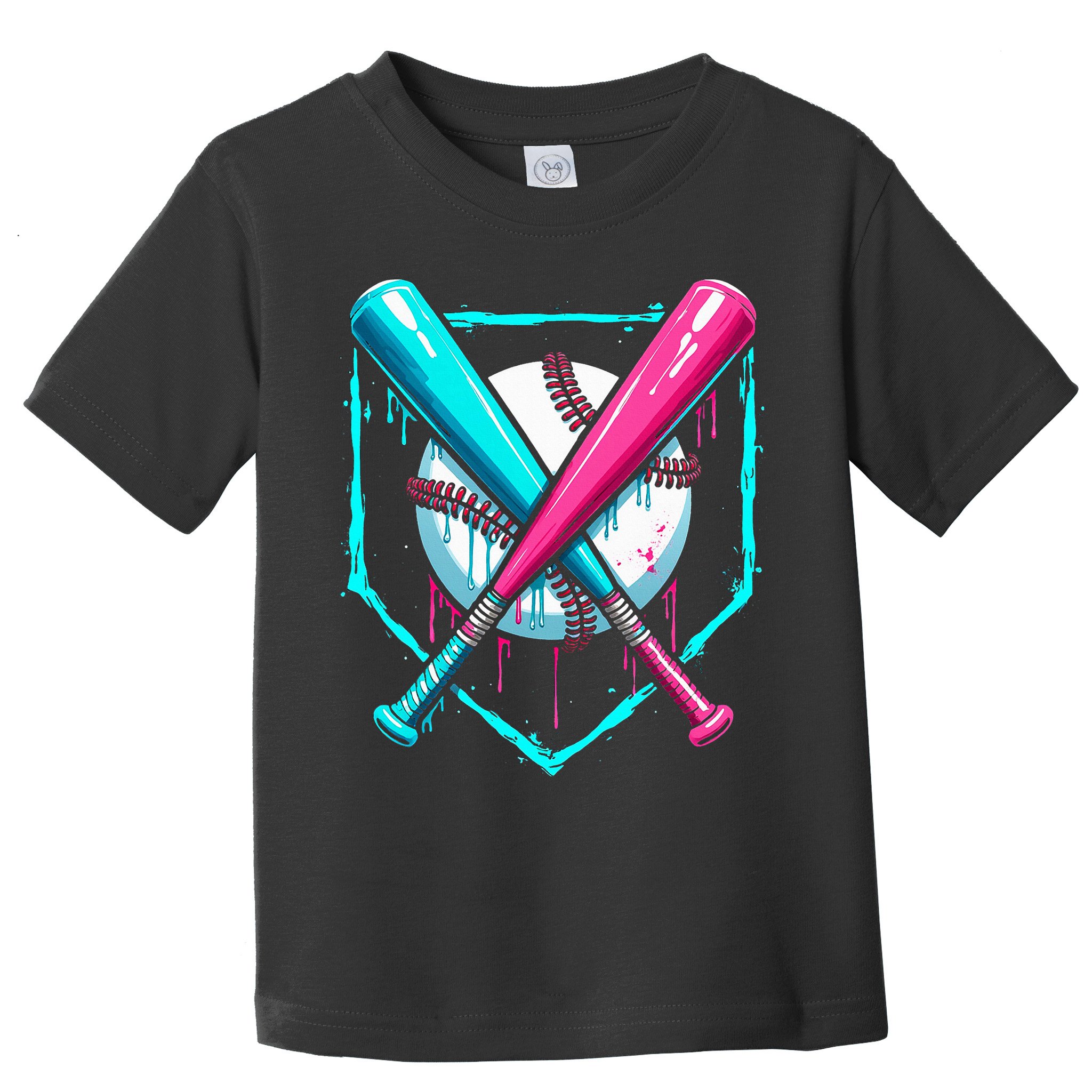 Drip Baseball Bat Baseball Drip Toddler T-Shirt