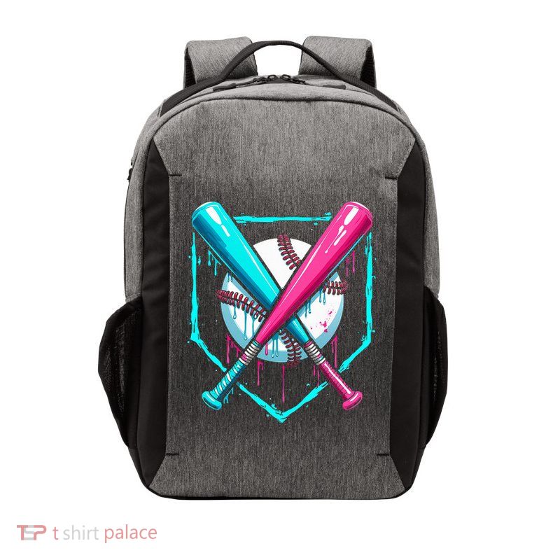 Drip Baseball Bat Baseball Drip Vector Backpack