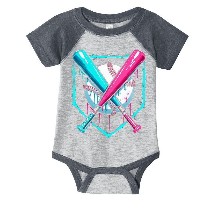 Drip Baseball Bat Baseball Drip Infant Baby Jersey Bodysuit