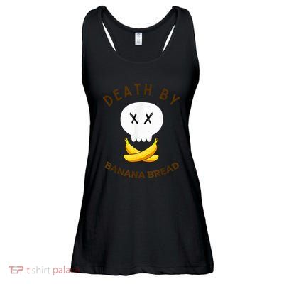 Death By Banana Bread Ladies Essential Flowy Tank