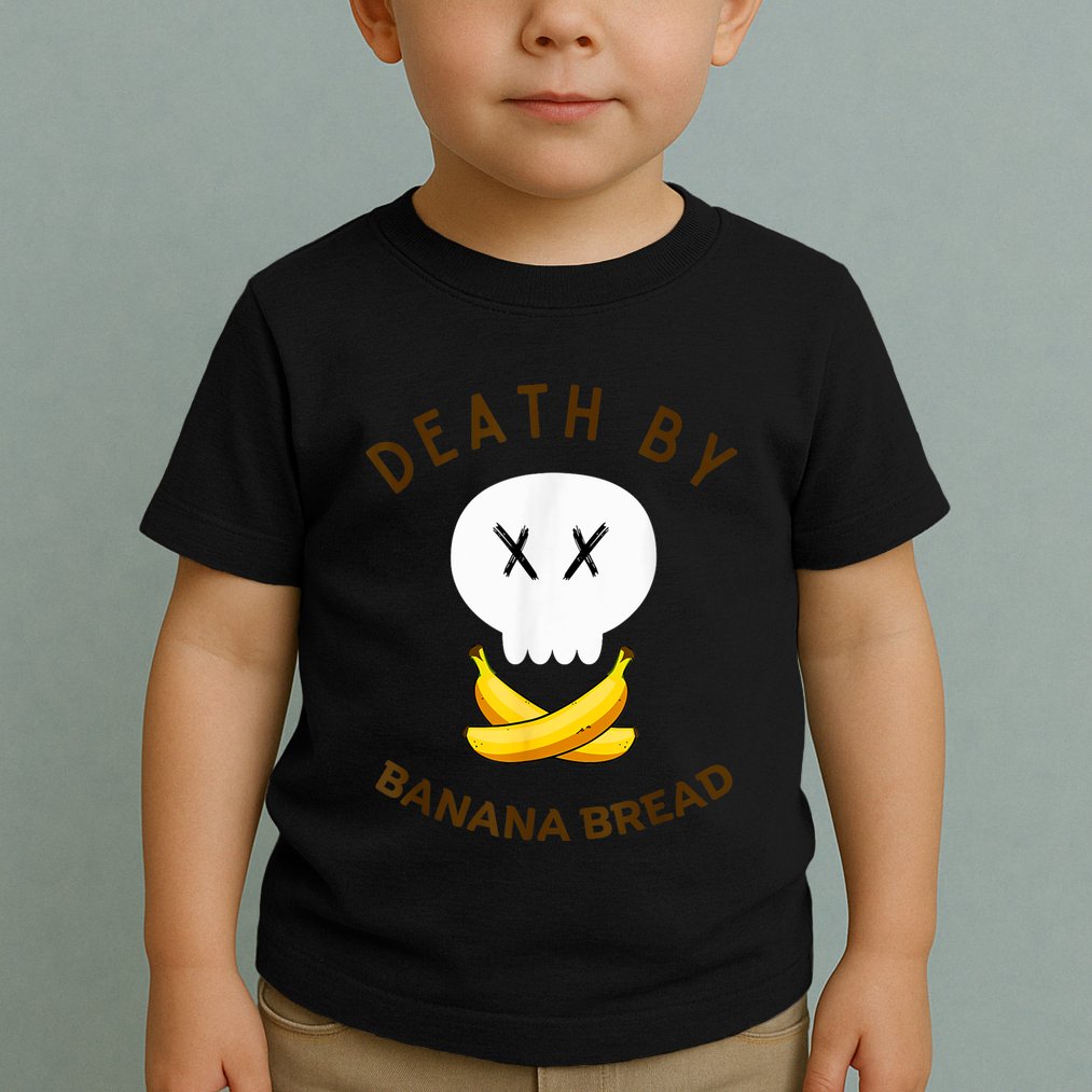 Death By Banana Bread Toddler T-Shirt