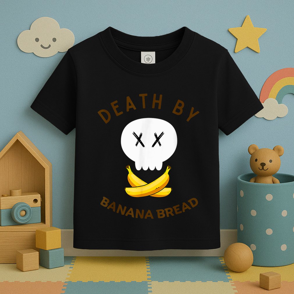 Death By Banana Bread Toddler T-Shirt