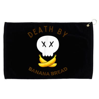 Death By Banana Bread Grommeted Golf Towel