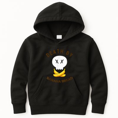 Death By Banana Bread Kids Hoodie