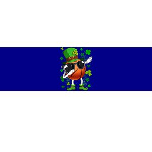 Dabbing Basketball Ball Leprechaun St Patrick's Day Gift Bumper Sticker