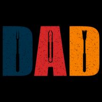 Dad Barbecue Bbq Set Father's Day Gift Cooling Performance Crew T-Shirt