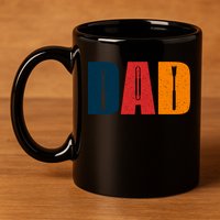 Dad Barbecue Bbq Set Father's Day Gift 11oz C Handle Ceramic Mug