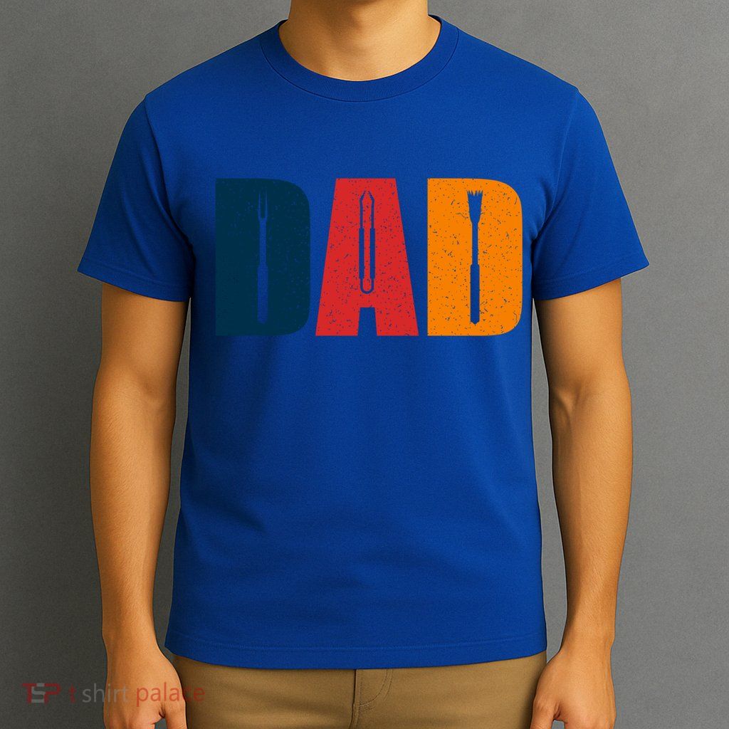 Dad Barbecue Bbq Set Father's Day Gift T-Shirt