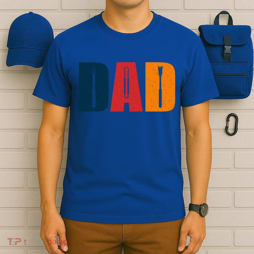 Dad Barbecue Bbq Set Father's Day Gift T-Shirt