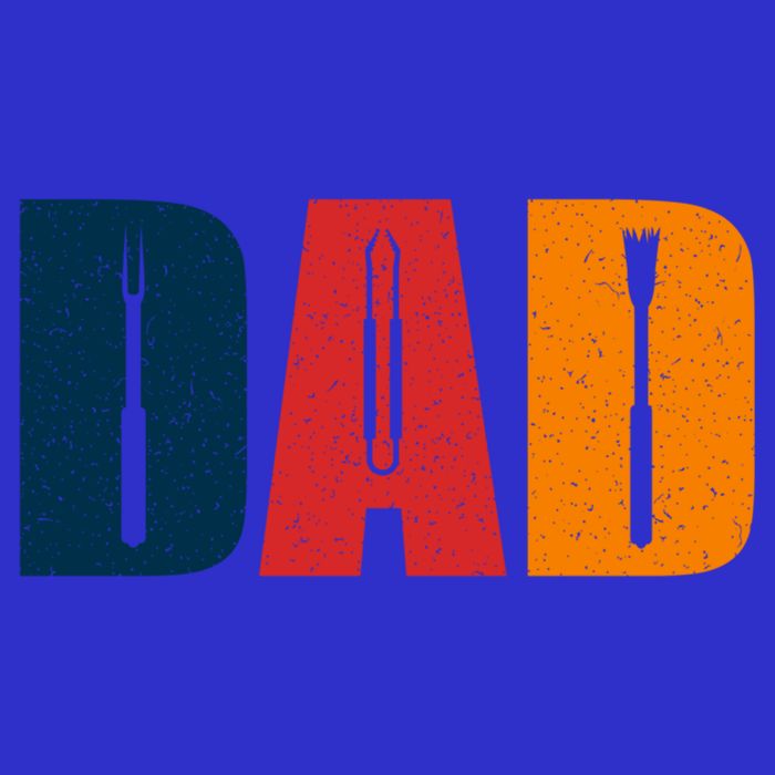 Dad Barbecue Bbq Set Father's Day Gift Kids T-Shirt