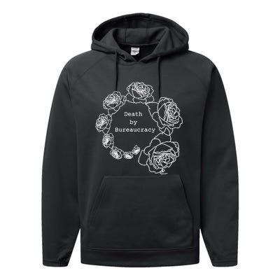 Death By Bureaucracy Performance Fleece Hoodie